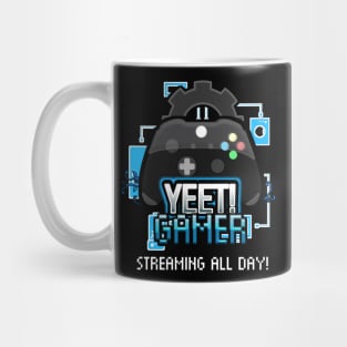 Yeet Gamer - Video Games Trendy Graphic Saying - Streaming All Day Mug